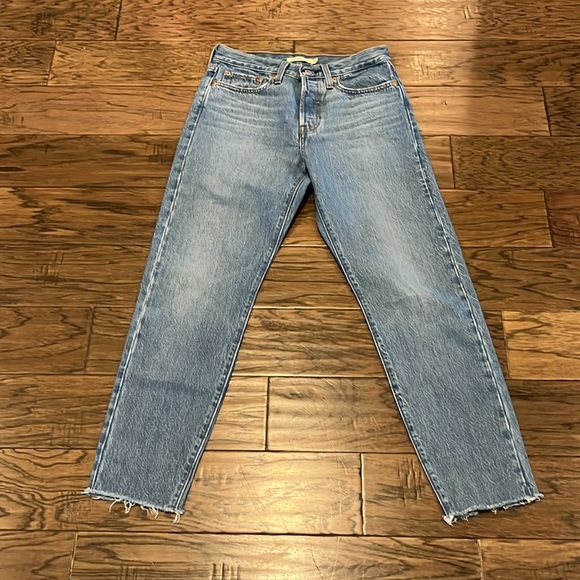 Levi’s Premium Denim Wedgie High Rise Size 27 - Picture 1 of 16